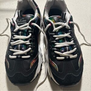 Skechers d'lites "galaxy" print ladies size 7
